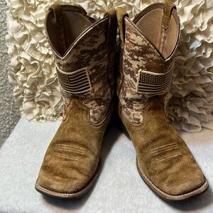 ARIAT Kids Patriot Western Cowboy Boots